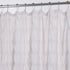 Pale Pink Modern Striped Crinkle Shower Curtain